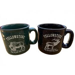 Yellowstone The Grand Old Park Ceramic Mugs Set of 2